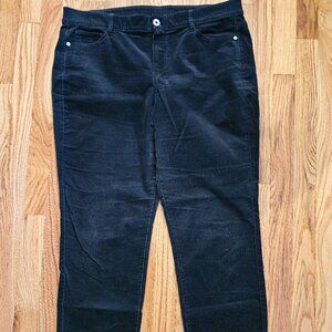J. JILL Dark Blue Corduroy Pants